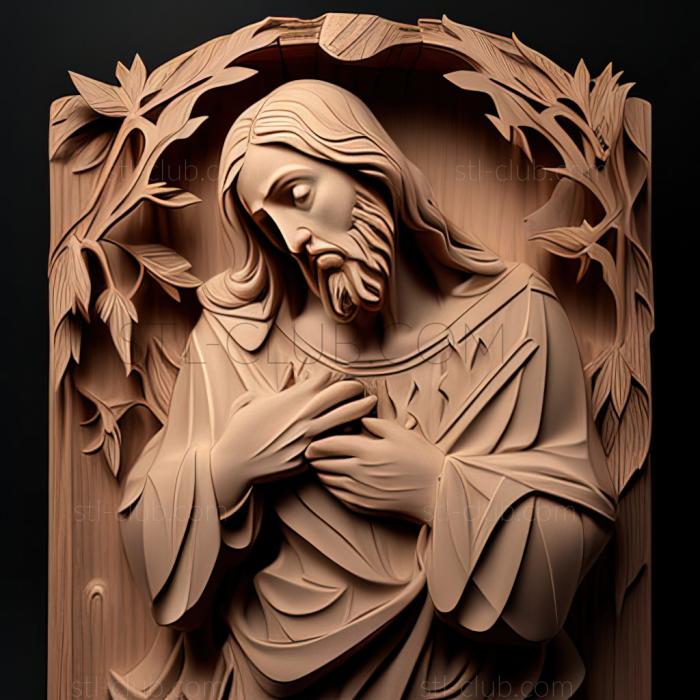 3D model st jesus (STL)